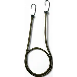 Olive Drab - Deluxe Bungee Shock Cords 36 in. 4 Pack Olive Drab - Deluxe Bungee Shock Cords 36 in. 4 Pack