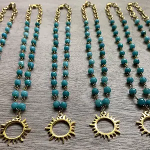 Helios Amazonite Necklace