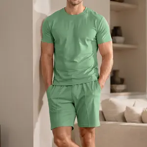 GINGTTO Mens Short Sets 2 Piece Outfits Fashion Tracksuit Summer Casual Set Fathersdaygift