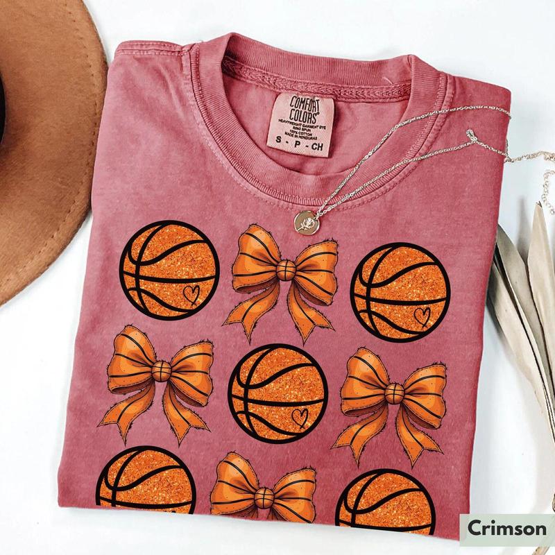Comfort Colors Basketball Mom Shirt, Coquette Basketball Shirt, Cute Basketball Shirt, Basketball Mama Shirt, Basketball Lover Shirt, Game