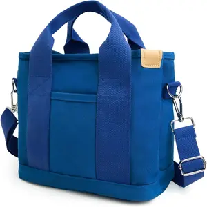 Small Tote Bag for Women,Canvas Mini Tote Bags with Zipper and Multi Pockets,Kids,Girls,Friends Gift 2026