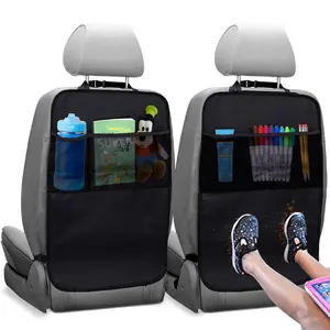 Back Seat Protector 2-Pack for Kids Feet with Organizer | EcoNour, Car Seats Protector Back Seat Protector 2-Pack for Kids Feet with Organizer | EcoNour, Car Seats Protector