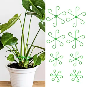 8 count  Stem Support Climbing Houseplant Support Stakes for Indoor   Plastic Climbing  Support  Trellis Indoor Ideal  Support for Thriving Growth