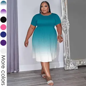 Plus Size Dress for Women Oversize Tshirt Dress Casual Dress