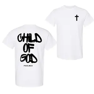 Child of God 2 Sided T-Shirt, Corinthians T-Shirt, Inspirational Shirt, Jesus Christian Tee, Unisex ShirtGraphic tees  street wear y2k t-shirt