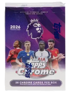 2026 Topps Chrome Premier League Blaster Box
