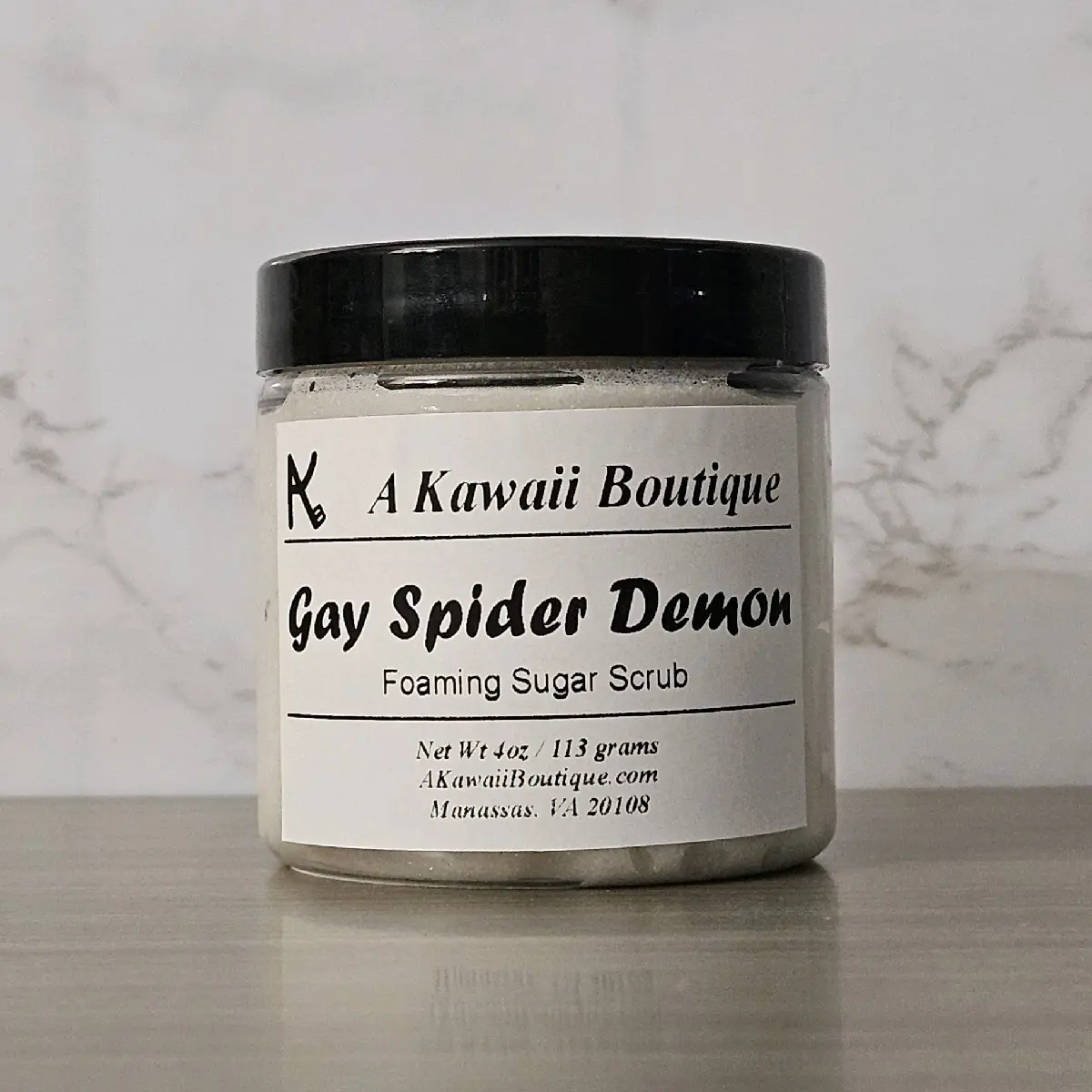 Gay Spider Demon - Angel Dust Hazbin Hotel Themed Sugar Scrub