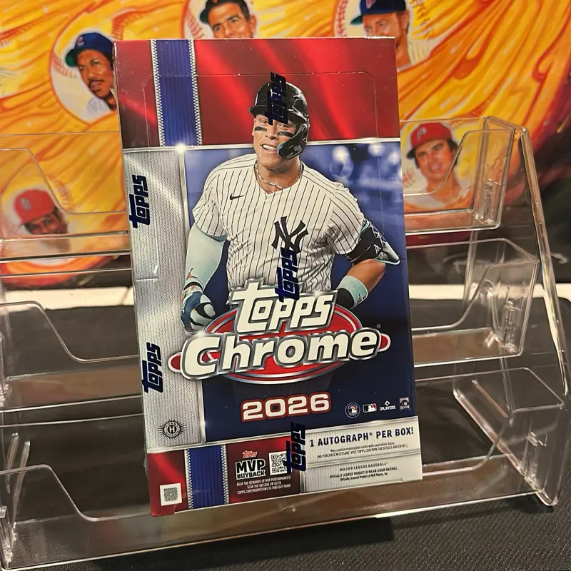 2026 Topps Chrome Baseball (HOBBY BOX)