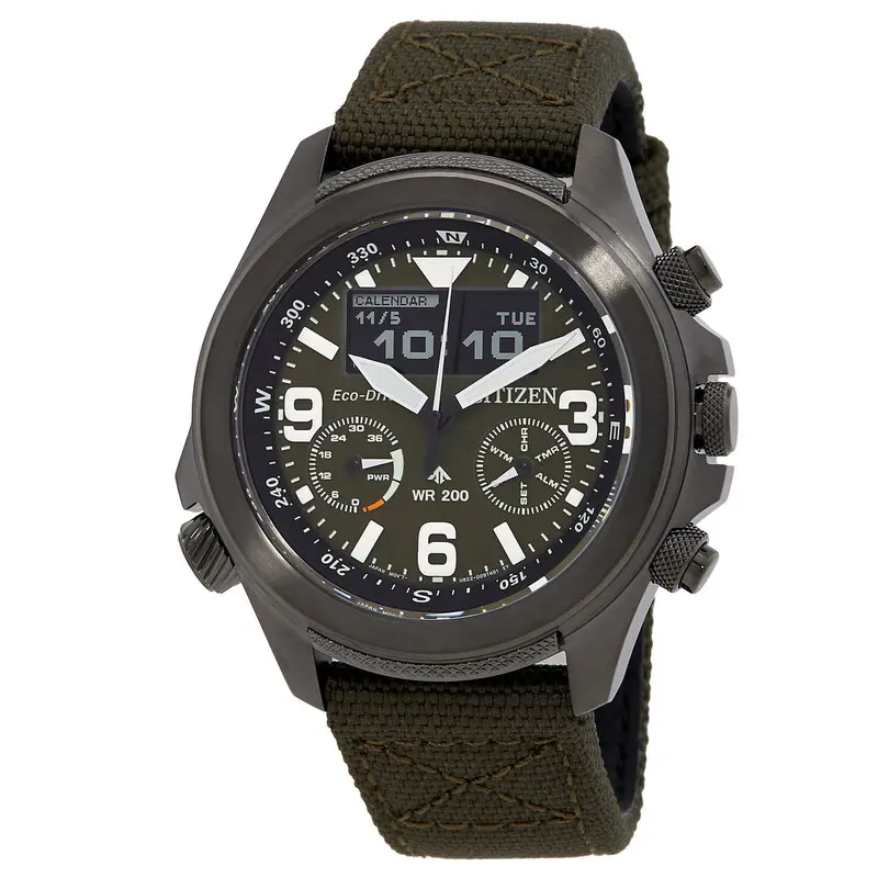Citizen Eco-Drive Promaster Land U822 Mens Watch JV1005-02W Citizen Eco-Drive Promaster Land U822 Mens Watch JV1005-02W