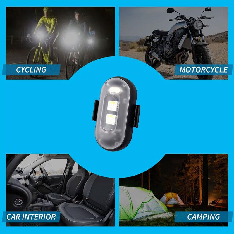 【FathersDayGift】Car RGB LED Strobe Motorcycle Lights LED Flash Position Wireless Light Aircraft Airplane Helicopter Warning Lights 【FathersDayGift】Car RGB LED Strobe Motorcycle Lights LED Flash Position Wireless Light Aircraft Airplane Helicopter Warning Lights