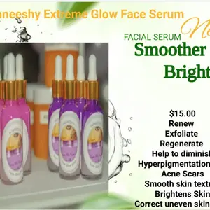 Bikini Scrub/ Collagen Hyaluronic Serum/ Beauty Bars/ Eczema Salve/ Acne Wash/ Glow Makeup Remover/ Rapid Hair Growth Serum