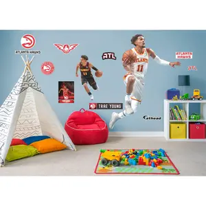 Trae Young - RealBig Collection - Official NBA - Atlanta Hawks - Reusable Vinyl Wall Decals #1