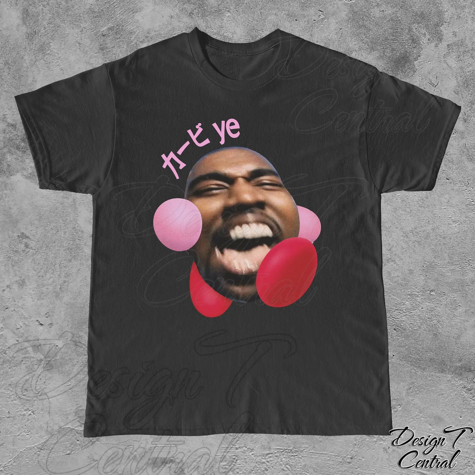 Kirbye Graphic T-Shirt: Kanye Parody Meme Shirt.