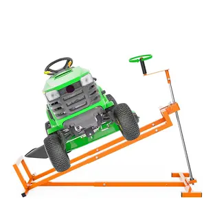 Mower Lift - 880lb Capacity Lawn Mower Lift Jack - Telescopic Maintenance Jack for Mowers and Tractors - Riding Mower Accessories by Stalwart