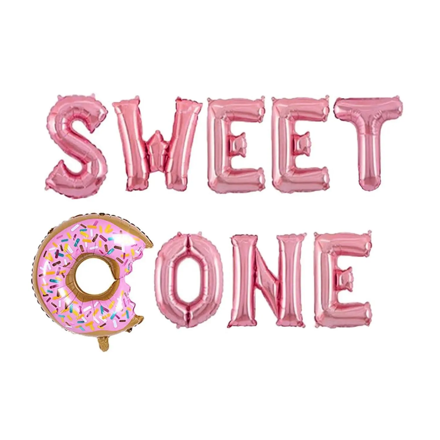 Sweet One Balloons,Donut First Birthday Balloons,Sweet One Donut Birthday Party Decorations,Sweet One Birthday Balloons,Donut Grow Up Party Supplies 1St Birthday.