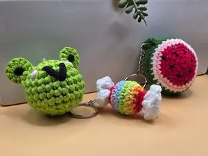Handmade Crochet Mini Keychains