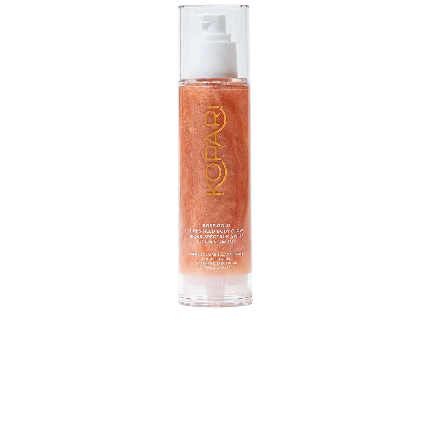 Kopari Rose Gold Sun Shield Body Glow SPF 45