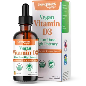 Liquid Organic Vegan Vitamin D3