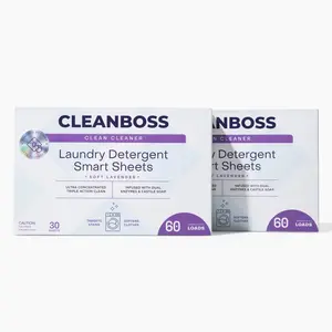 CleanBoss Laundry Detergent Smart Sheets