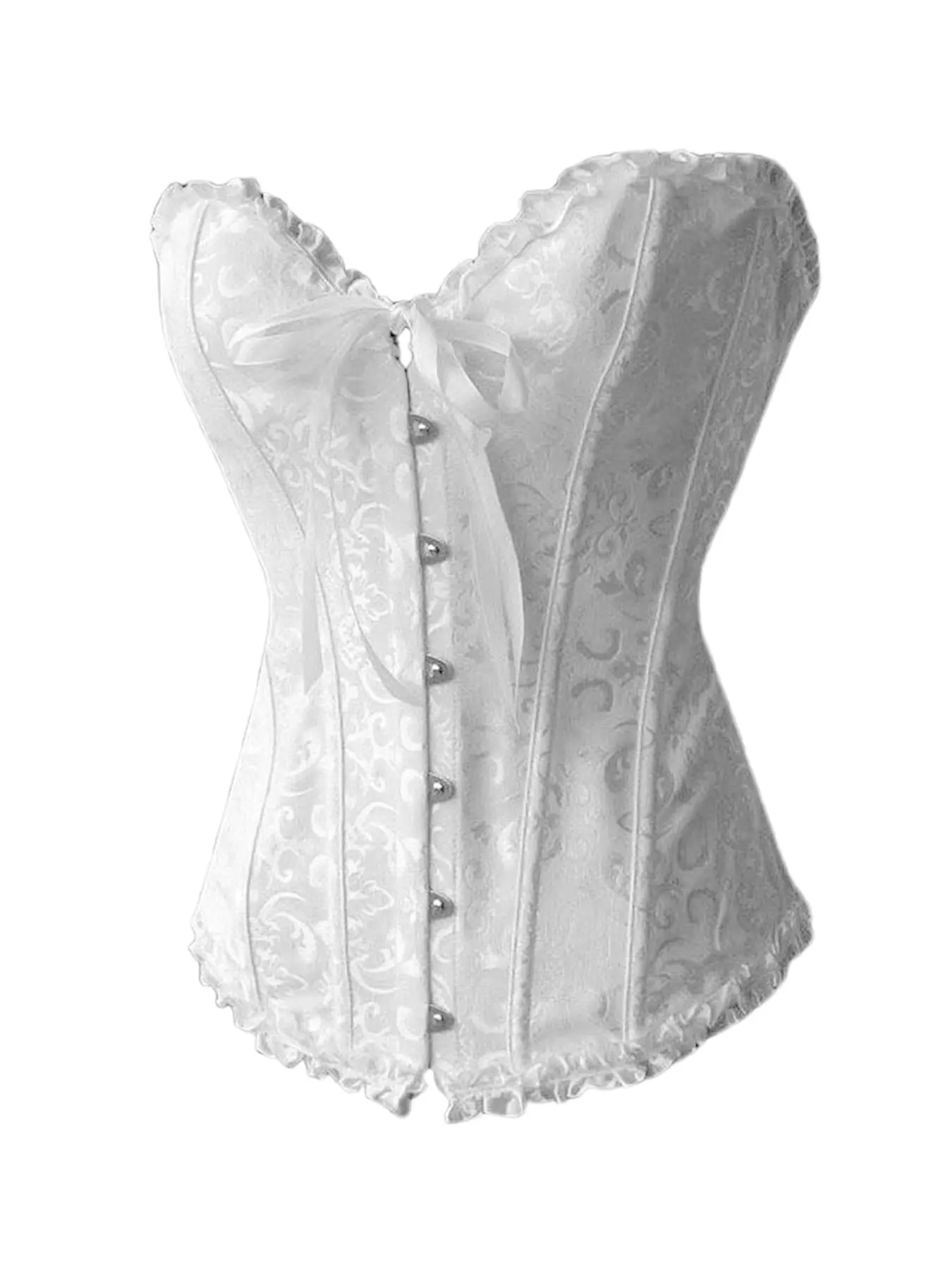 Women's Waist Cincher Belt, Outerwear Push-Up Top, Gothic Style Essential, Heavy Embroidered Fishbone Waist Trainer, Underwear, Perfect for Defined Waistline, Piece