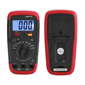 UYIGAO Digital Battery Powered Capacitan Capacitor Meter Tester 6013L LCD Display