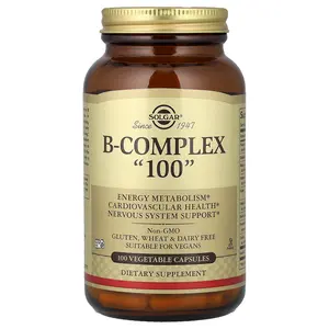 Solgar B-Complex "100", 100 Vegetable Capsules