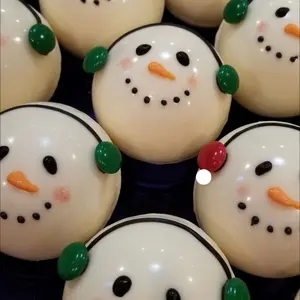 Christmas Cocoa chocolate bombs