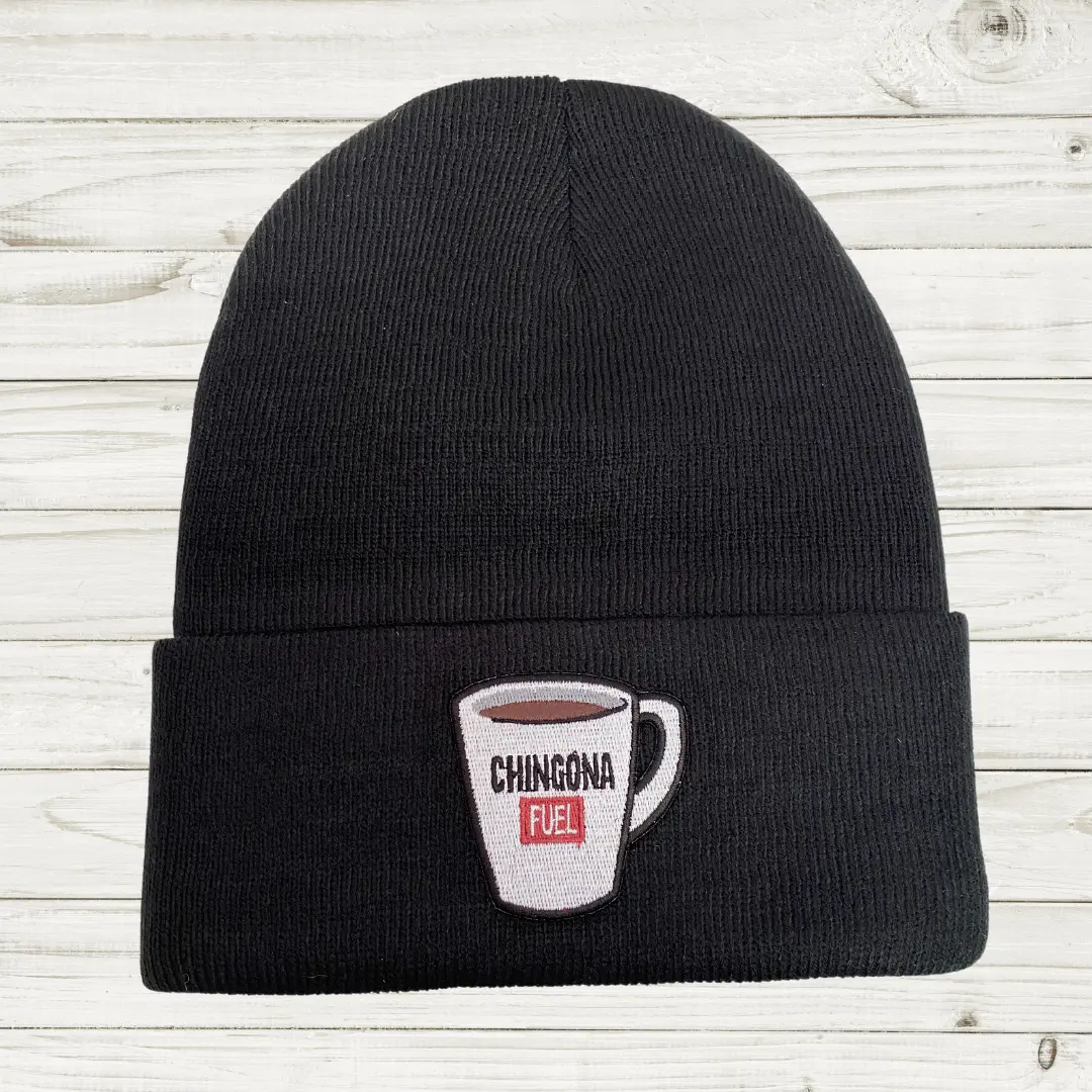 Chingona Fuel Beanie- Black