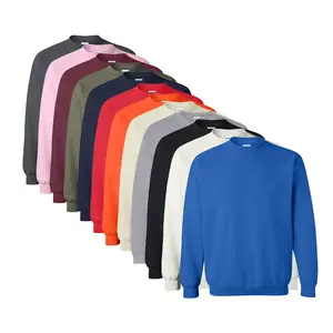 Gildan Unisex Oversized  sweartshirt suitable menswear and womenswear，plain  sweatshirts long sleeve  basic minimalist tops Heavyweight Fleeced fabric Cotton  Hoodie Vintage Outdoorfun