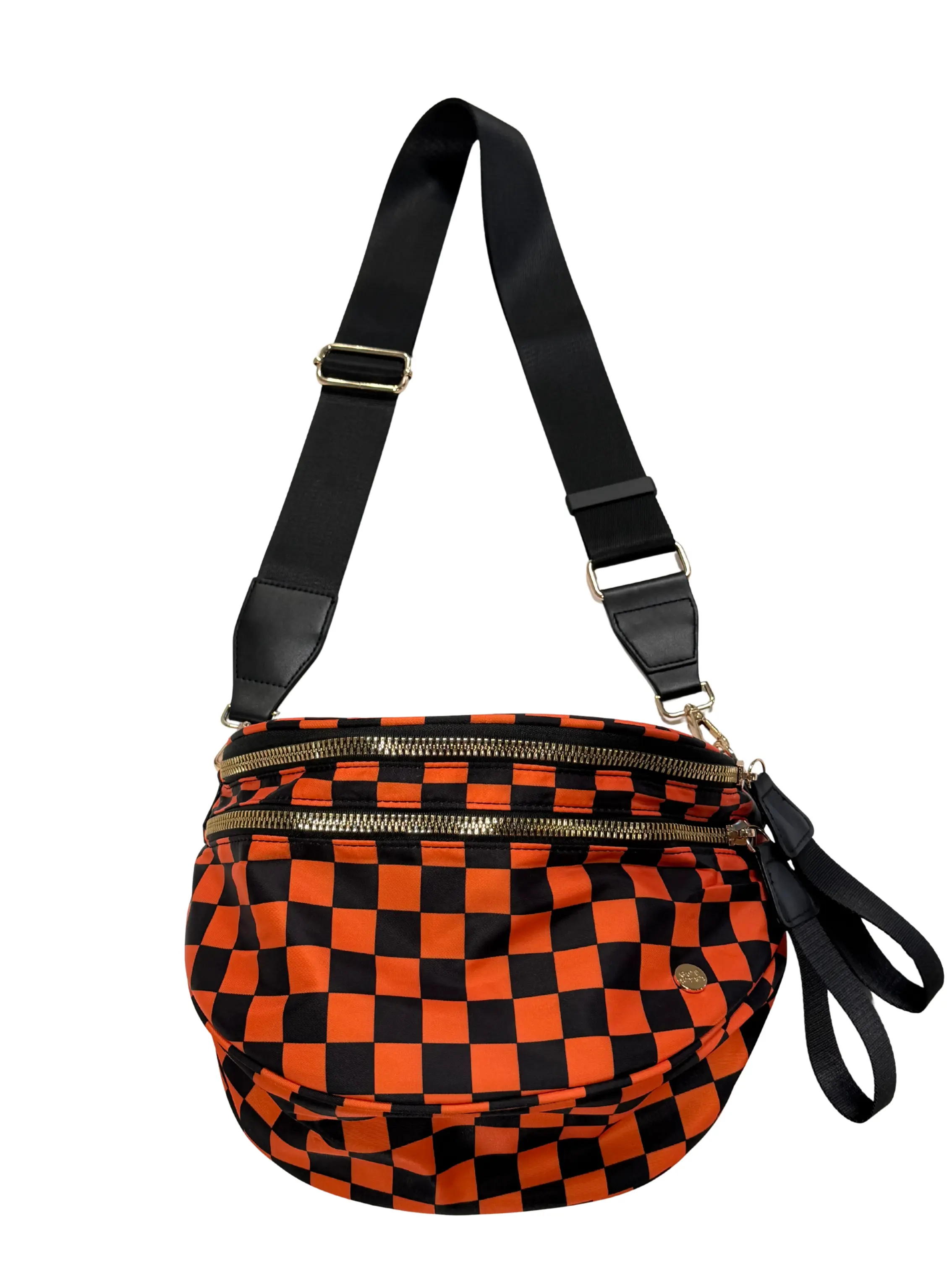 Gold Blush BEST SELLING Nylon Bum Bag Crossbody Bag MORE COLORS! Checkered Bum Bag Versatile Bum Bag