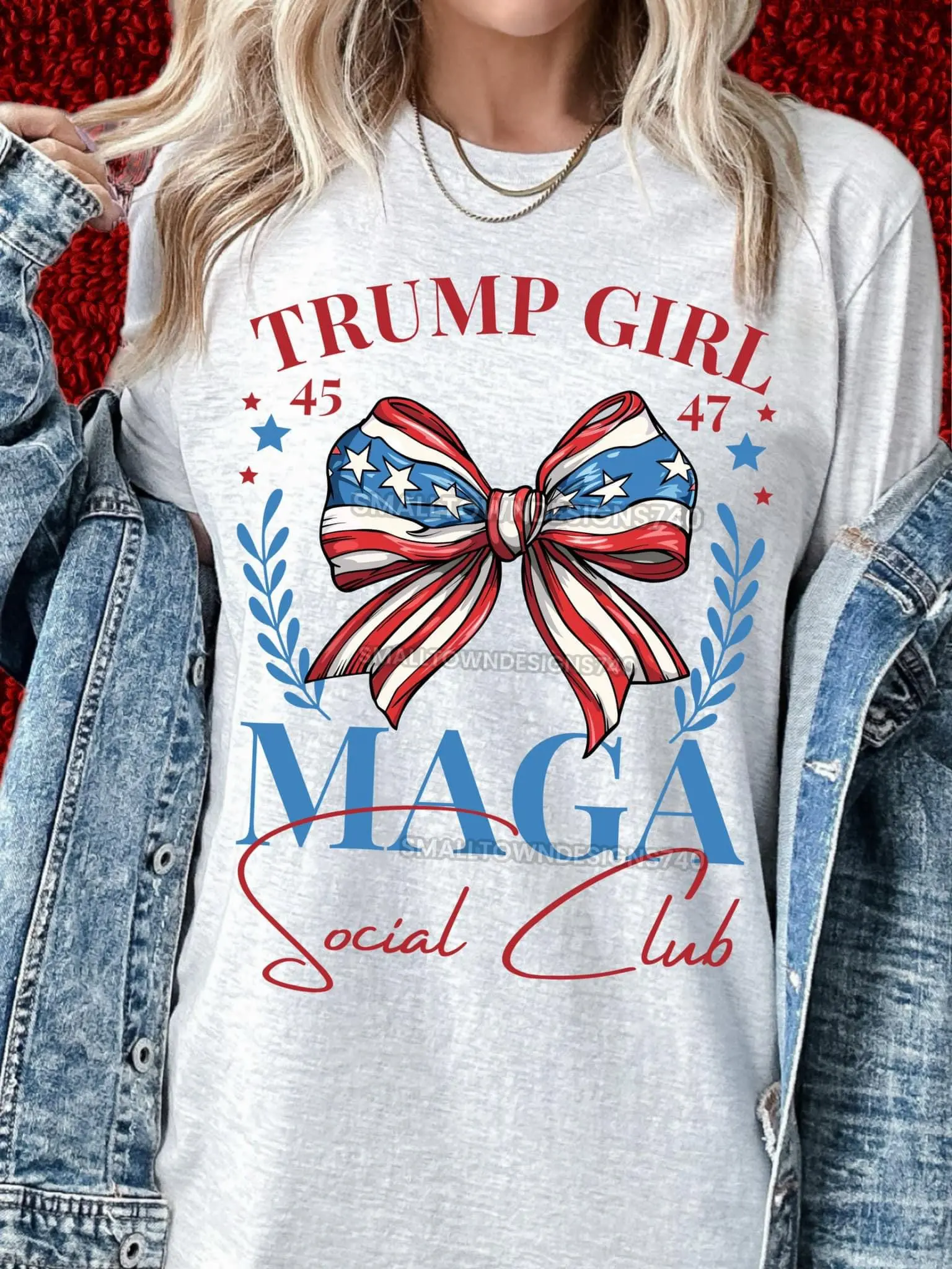 Maga social club' womens top