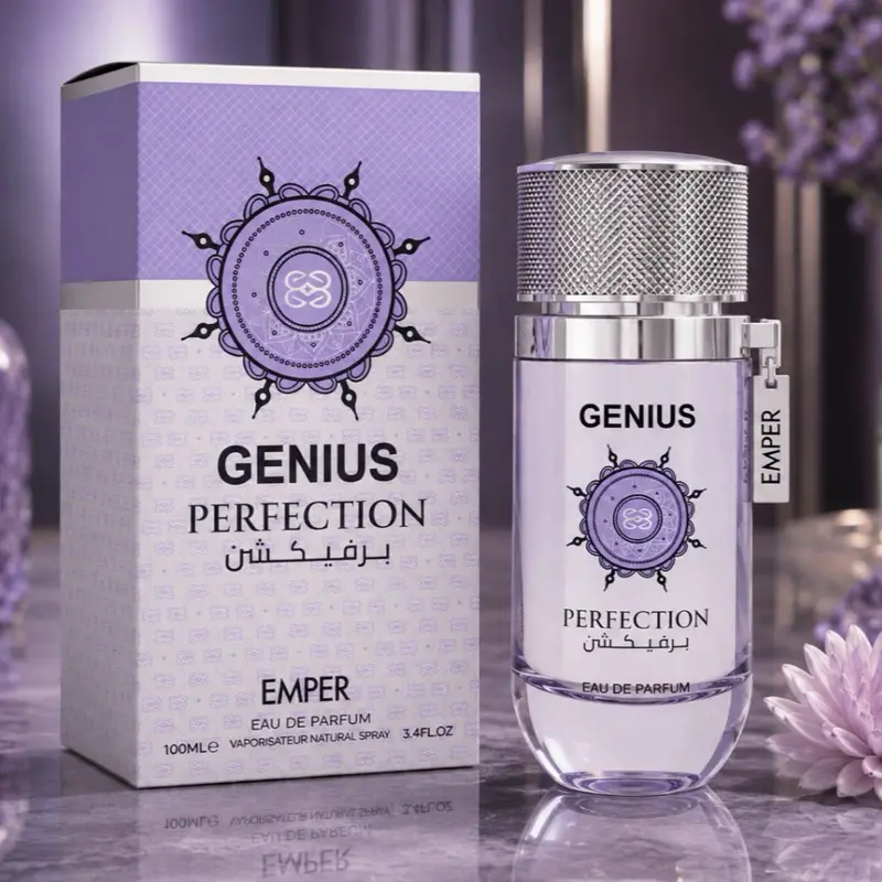 Emper Genius Perfection Eau de Parfum Unisex 100ml | Woody Floral Fragrance