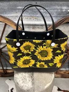 XL Sunflower Beach Bag