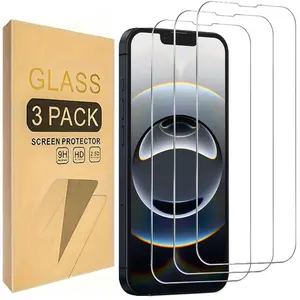 Tempered Glass Screen Protector for iPhone 16e, 3 Pack 6.1 inch, Bubble Free, High Definition Protection for Your Device