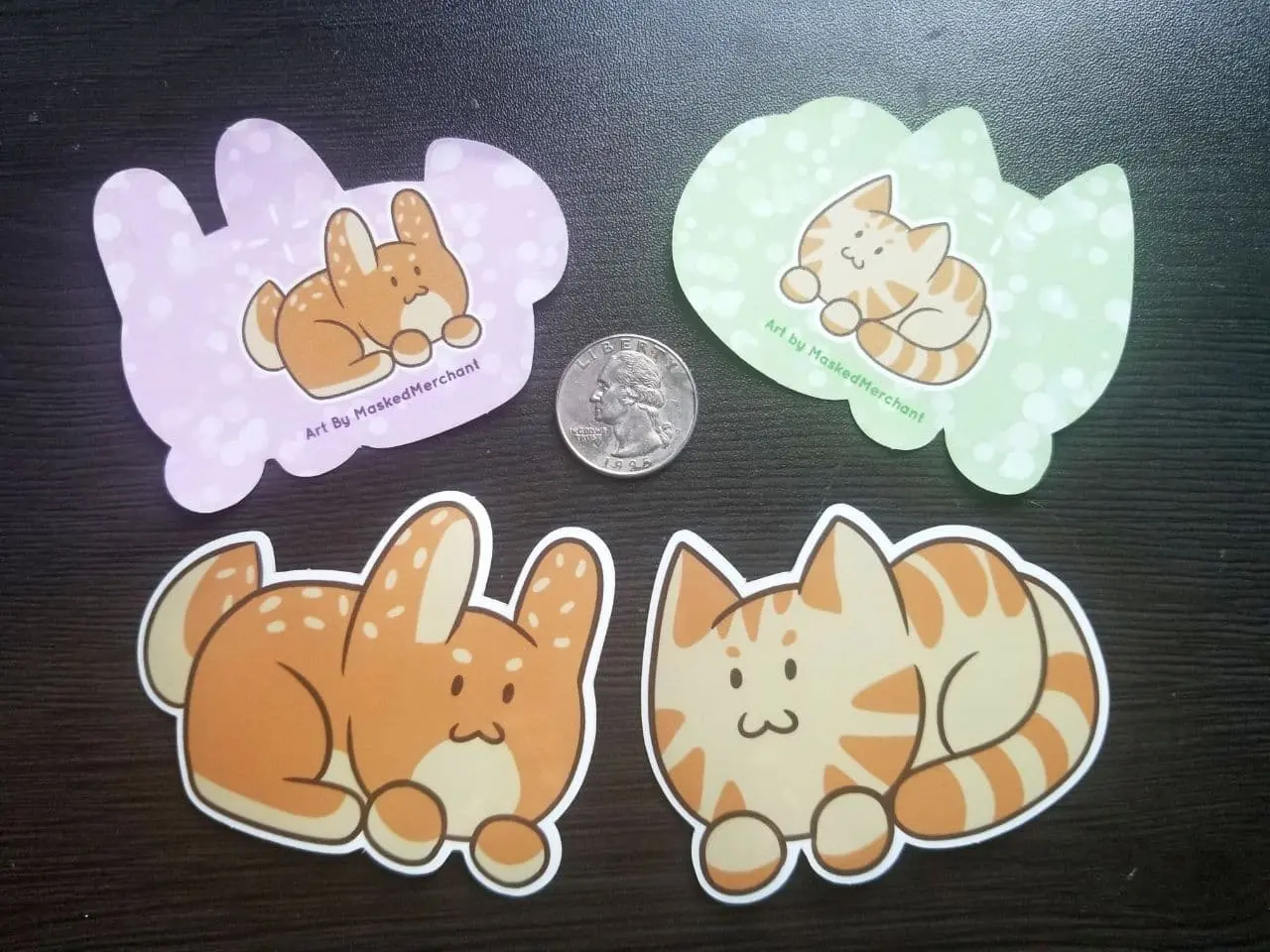 Bread Bun / Cat Loaf Vinyl Stickers
