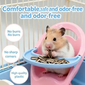 Cute Hamster Dining Chair /High Chair | For Hamsters, Guinea Pigs, Sugar Gliders | Small Pet Photo Props | Small Pet Accessories | Hamster Cage Accessories