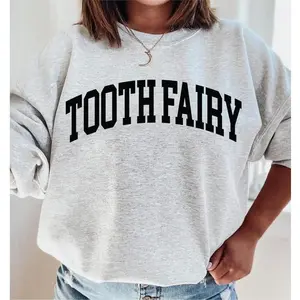 Tooth Fairy Sweatshirt – Dental Hygienist Crewneck & Dental Hygiene Sweatshirt Gift