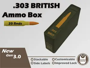 Ammo Box .303 BRITISH 7.7×56mmR - 20 Rounds