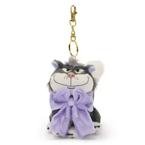Disney Store Lucifer Plush Keychain Bag Charm – Cinderella – 5 1/4'' – Disney Store Japan