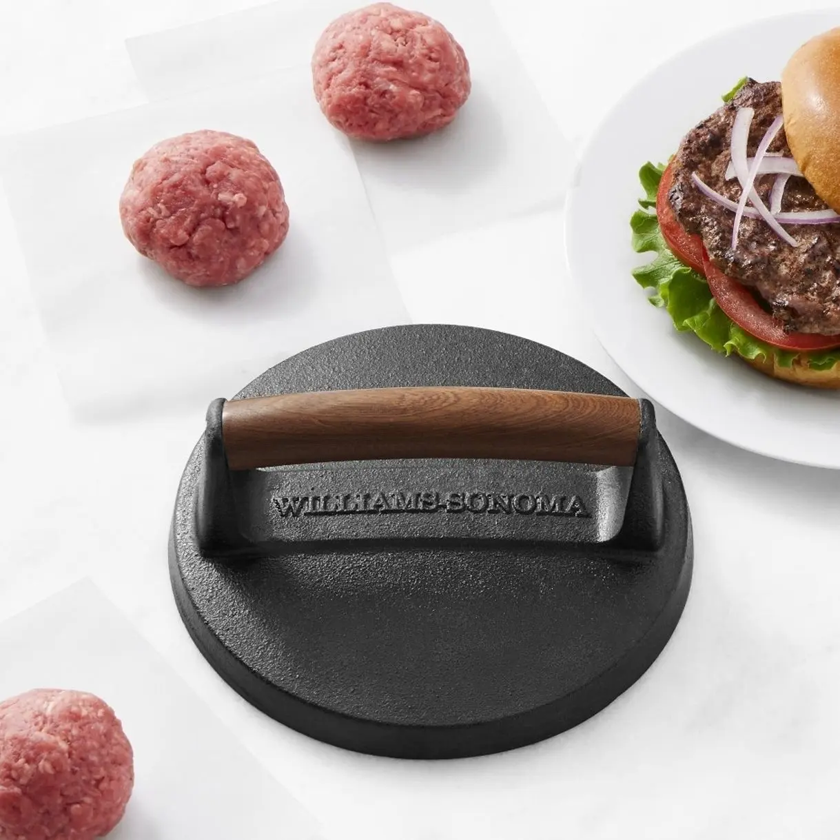 Williams Sonoma Smash Burger Press