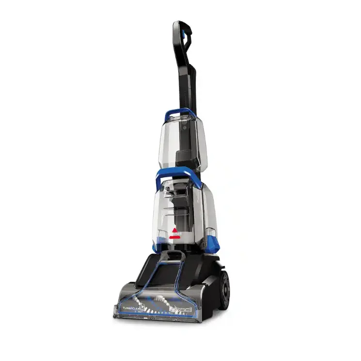 BISSELL TurboClean Upright Vacuum, Cobalt Blue Powerful Vacuum Cleaner with Strong Suction, Lightweight Upright Floor Cleaner for Carpets, Rugs, Hardwood Floors, Pet Hair, Dirt and Everyday Home Cleaning