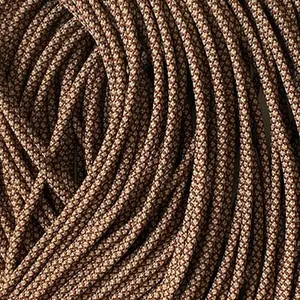 Chocolate Brown with Desert Tan (380) Diamonds 550 Paracord