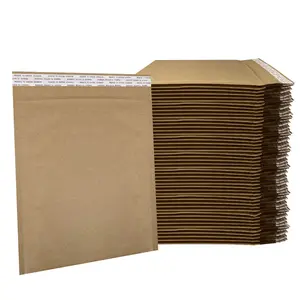 UOFFICE Pack of 30 Kraft Honeycomb Shipping Mailers #4 9.5 x 13.5 Eco-Friendly Padded Paper Envelopes with Self-Seal for Secure Packaging