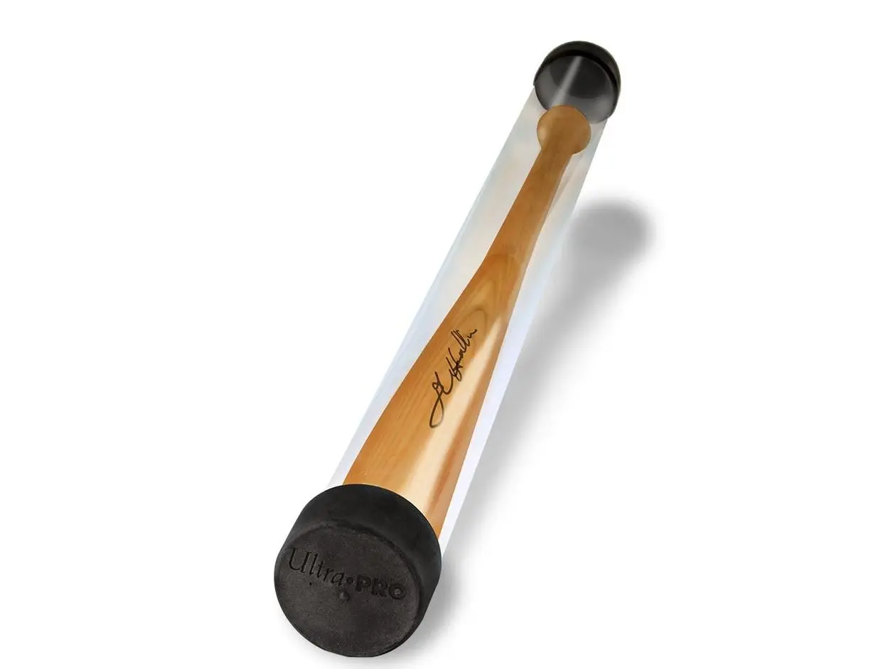Transparent View Ultra Pro Bat Tube-Poster Holder, Office Presentation Supply for Secure Document Display