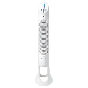 Honeywell  QuietSet Whole Room Tower Fan, White