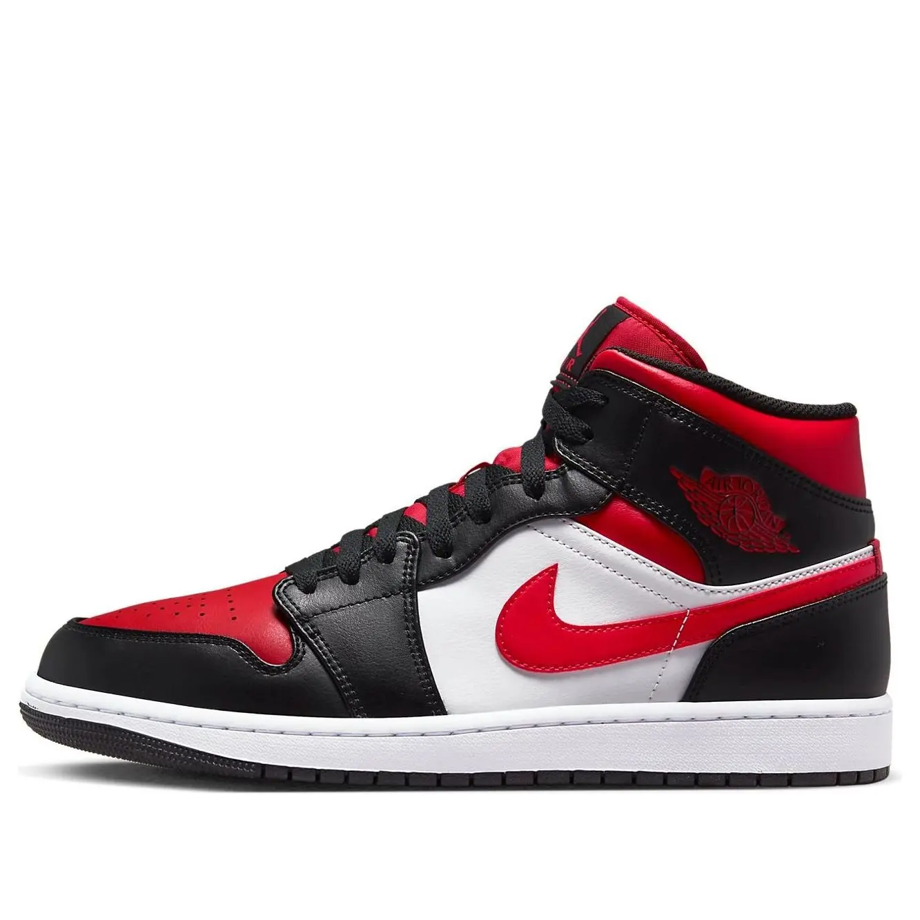 Air Jordan 1 Mid 'Bred Toe' 554724-079