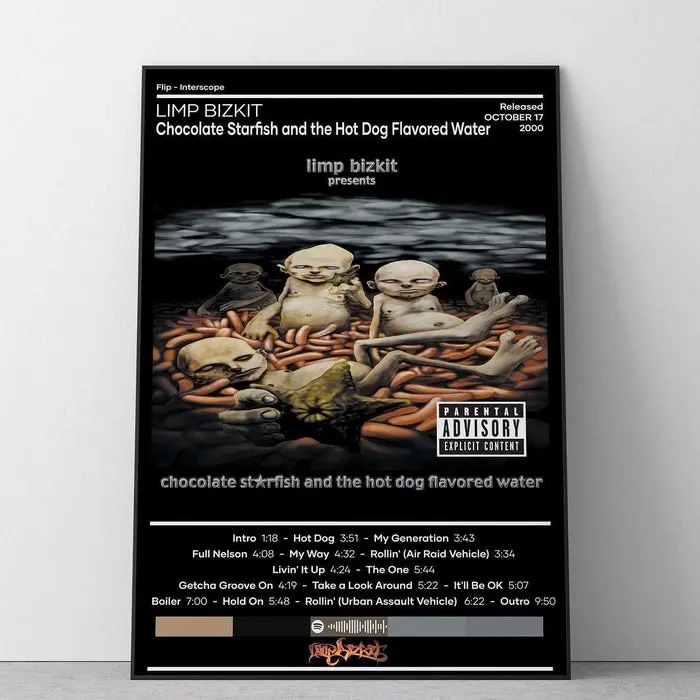 バルチックフィッシャーズポスター Limp Bizkit Poster | Chocolate Starfish and the Hot Dog Flavored