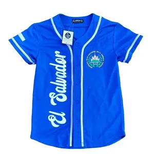 (COLLECTION) EL SALVADOR Baseball Jersey for Men and Women