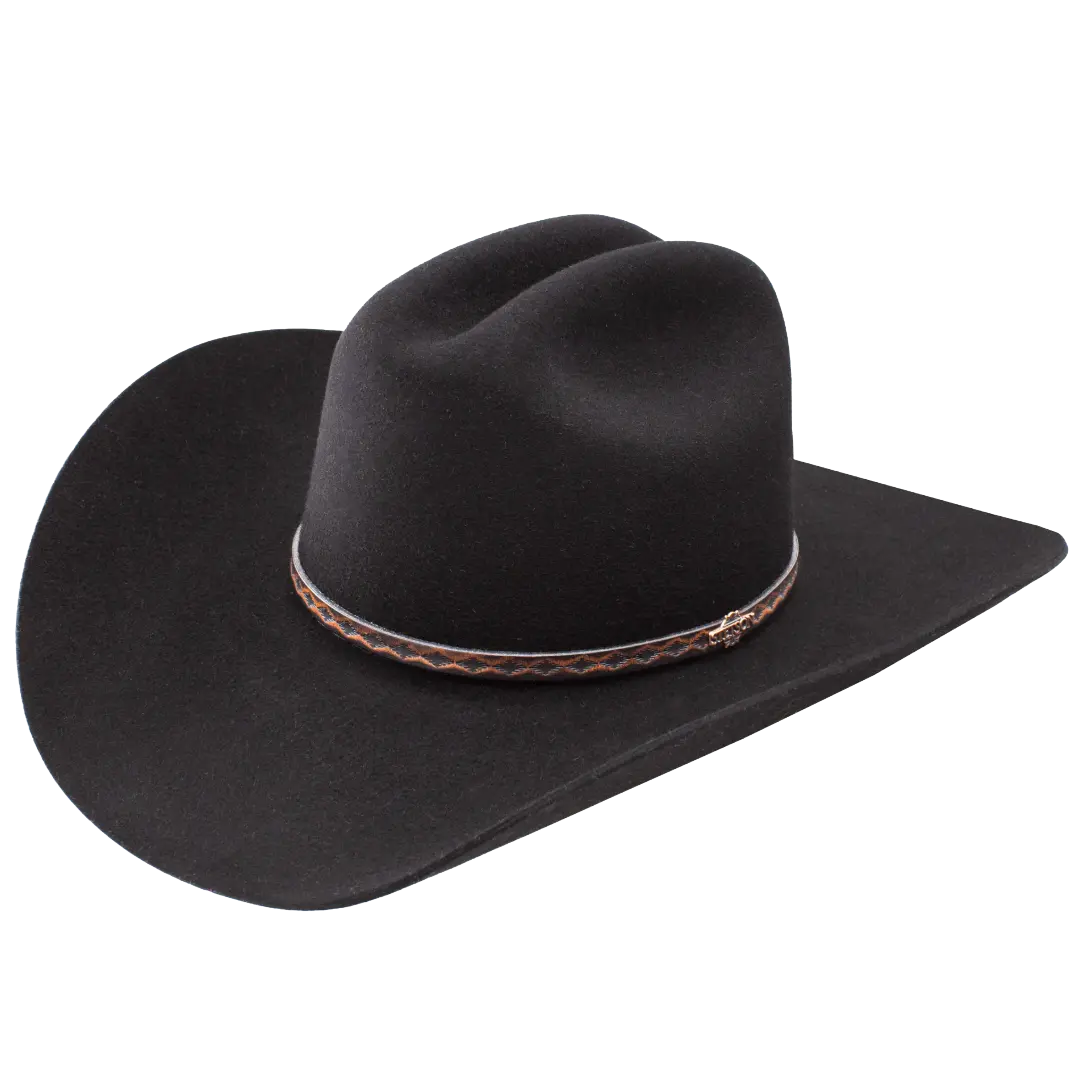 Stetson The Medalist 5X Black Wool Western Hat SFMEDL-724207