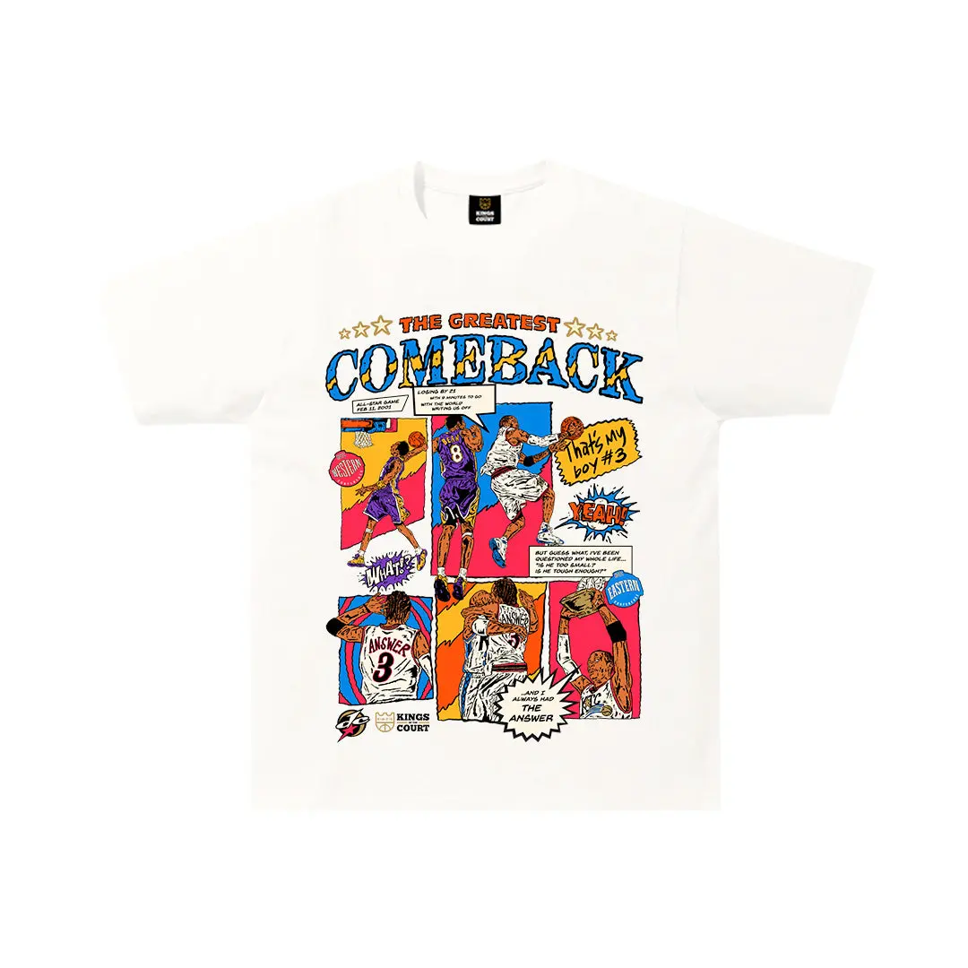 Gildan Greatest Comeback Tee 5000 - 100% Cotton Fitted Short Sleeve Crew Neck Graphic T-Shirt for Summer All Seasons